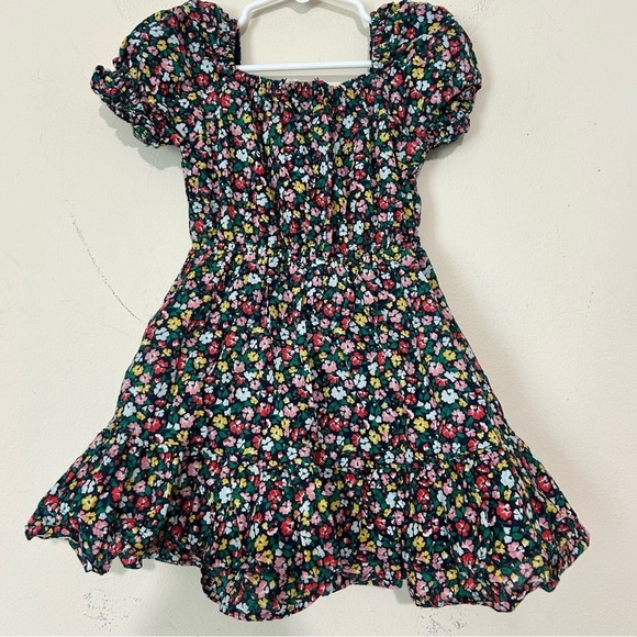 Janie and Jack Floral Puff Sleeve Dress SIZE 3T - Picture 4 of 4